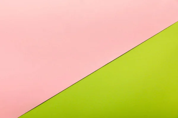 Birght Pink Green Background Copy Space — Stock Photo, Image