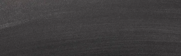 top view of black textured background with copy space, panoramic shot