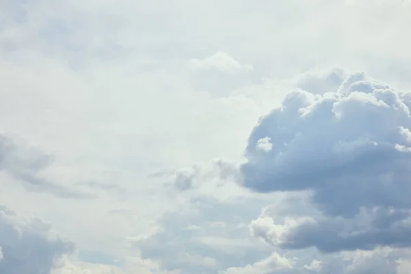 Nubes Blancas Pacíficas Cielo Azul Con Espacio Copia — Foto de Stock