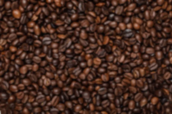美味新鲜质感咖啡谷物的顶视图 — 图库照片
