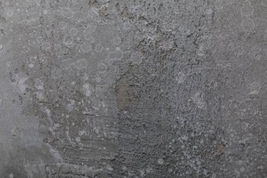 Kopya alanı ile beton gri yüzey üst görünümü