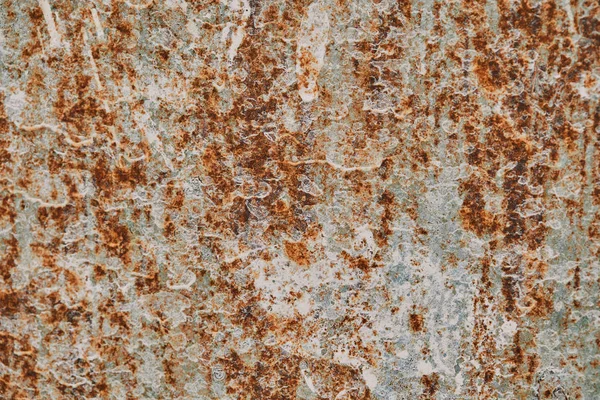 Full frame image of rustic metal wall background — Stock Photo