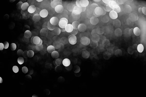 Abstract shiny decorative background with blurred silver glitter — Stock Photo