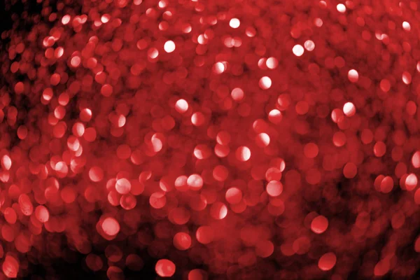 Abstract background with blurred red glitter — Stock Photo