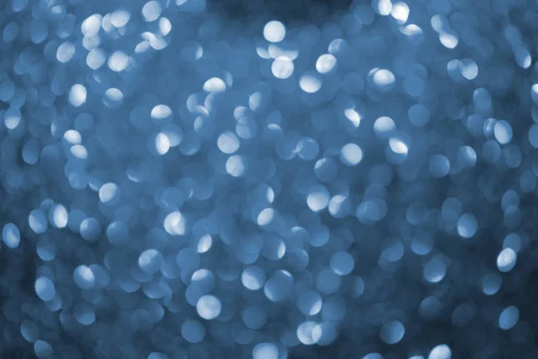 Abstract blurred blue glitter texture — Stock Photo