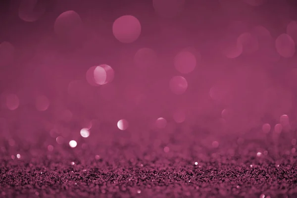 Paillettes violettes abstraites avec bokeh sur fond — Photo de stock