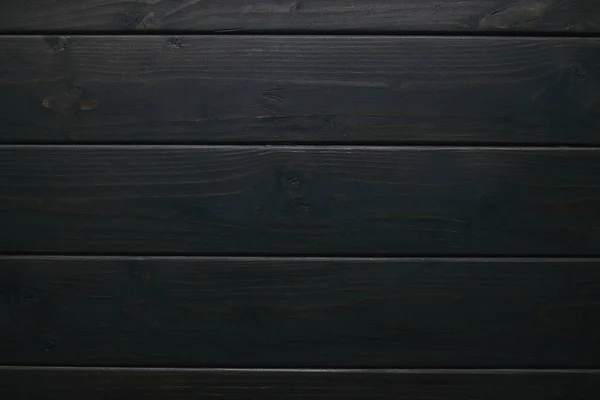 Dunkler Holzhintergrund mit horizontalen Planken — Stockfoto