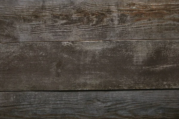 Vista superior de fondo rústico de madera con tablones horizontales - foto de stock