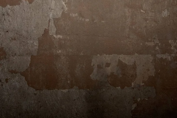 Plein cadre de mur en béton brun foncé comme fond — Photo de stock