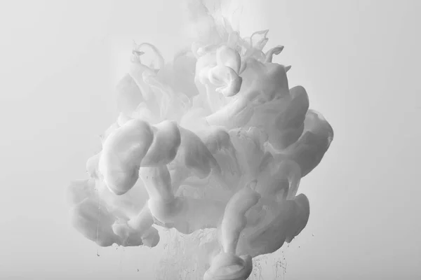 Fond abstrait avec éclaboussure blanche de peinture — Photo de stock