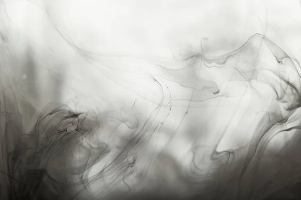 Abstrato fundo fumegante com redemoinhos de tinta — Fotografia de Stock