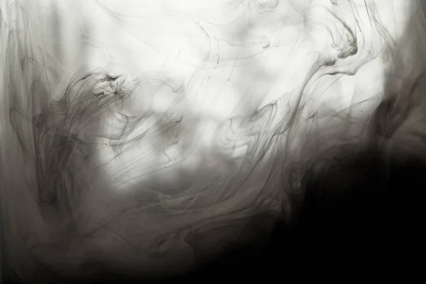 Abstract smoky background with paint swirls — Stock Photo