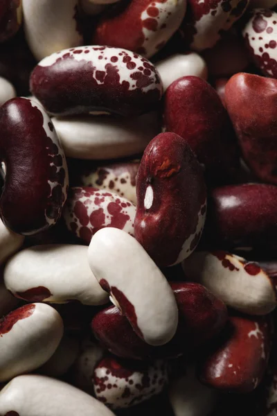 Close up of swallow beans as textured background with copy space — Stock Photo