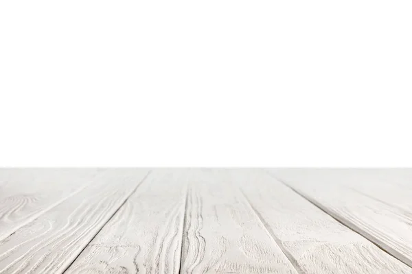 Fondo de madera rayado gris claro sobre blanco - foto de stock