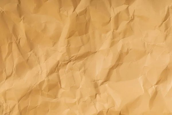 Beige blank crumpled page with copy space — Stock Photo