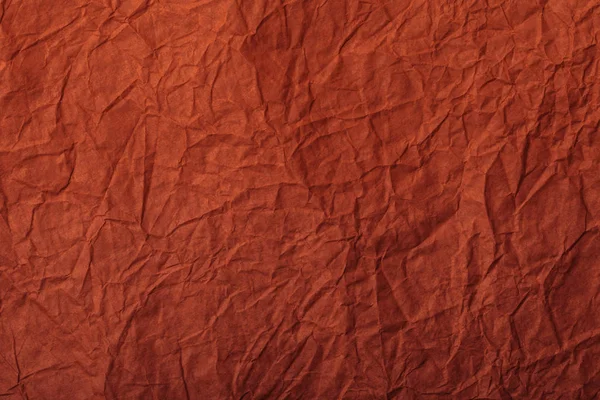 Rote leere zerknüllte Seite mit Kopierraum — Stockfoto