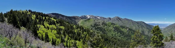 Widoki Tooele Oquirrh Góry Wzdłuż Wasatch Front Gór Skalistych Przez — Zdjęcie stockowe