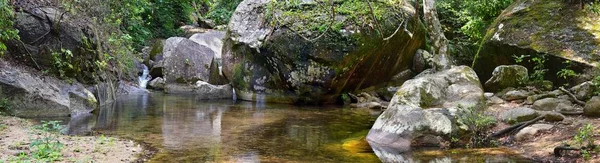 Džungle Řeka Vodopád Pohledy Cesty Venkovských Malé Vesnice Eden Puerto — Stock fotografie