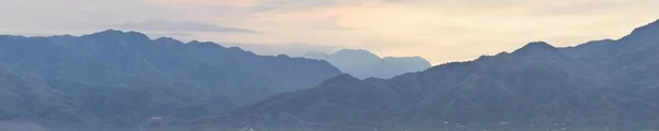 Paisagem Panorâmica Vista Torno Puerto Vallarta México Montanhas Cidade Selvas — Fotografia de Stock