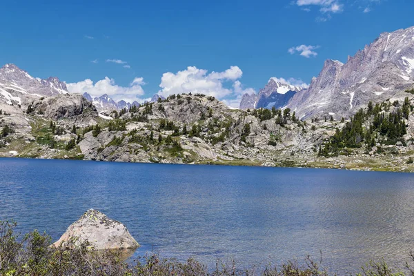 Wind River Range Rocky Mountains Wyoming Vistas Trilha Caminhadas Mochila — Fotografia de Stock