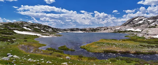 Lago Jean Superior Inferior Cuenca Del Titcomb Largo Cordillera Del — Foto de Stock