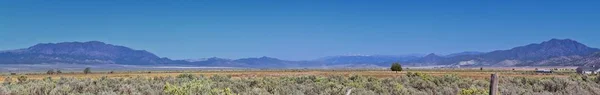 Utah Rocky Mountain Wasatch Panoramic Landscapes Fishlake National Forest Interstate — Stock Photo, Image