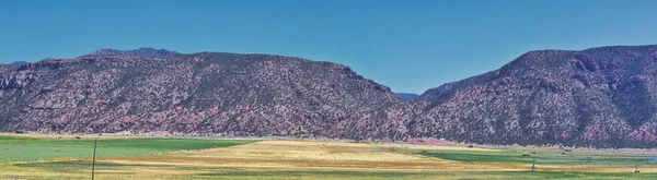 Utah Rocky Mountain Wasatch Panoramiczne Pejzaże Przez Fishlake National Forest — Zdjęcie stockowe