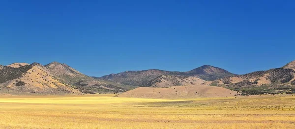 Γιούτα Βραχώδες Βουνό Wasatch Πανοραμική Τοπία Από Fishlake Εθνικό Δάσος — Φωτογραφία Αρχείου