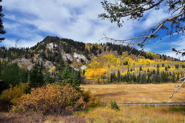 Silver Lake Solitude Brighton Ski Resort Big Cottonwood Canyon Vistas — Fotografia de Stock