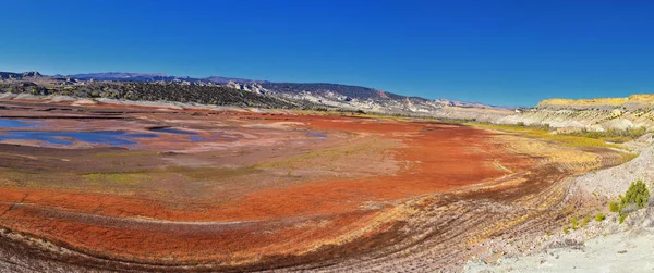 Панорама Пейзажі Думки Від Дороги Flaming Ущелині Національної Зона Відпочинку — стокове фото