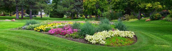 Uitzicht Vanaf Internationale Vrede Tuinen Die Een Botanische Tuin Jordan — Stockfoto