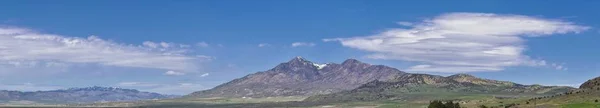 Tremonton Und Logan Valley Landschaft Ansichten Von Highway Pass Einschließlich — Stockfoto