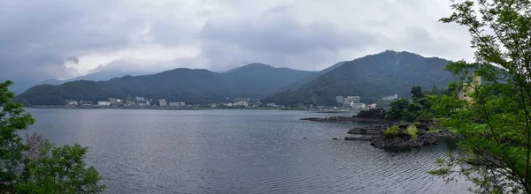 Ansichten Rund Den Fuji Berg Einschließlich Des Kawaguchiko Tenjozan Parks — Stockfoto