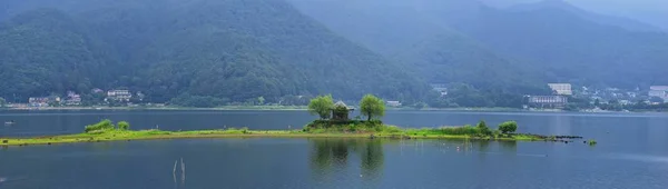 Απόψεις Γύρω Από Όρος Fuji Ιαπωνία Όπως Πάρκο Kawaguchiko Tenjozan — Φωτογραφία Αρχείου