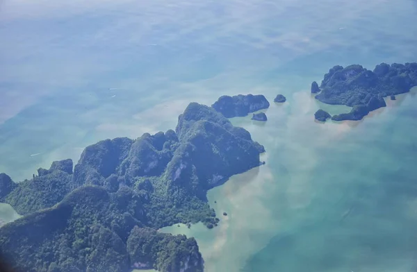 Phuket Thaiföld Légi Drón Madár Szeme Fénykép Trópusi Tenger Indiai — Stock Fotó