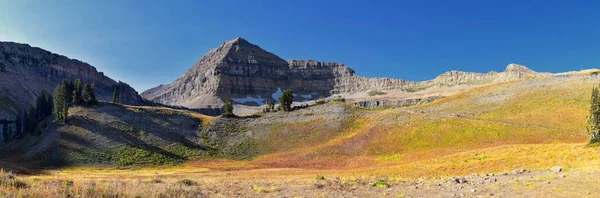 Blick Auf Den Timpanogos Wanderweg Uinta Wasatch Cache National Forest — Stockfoto