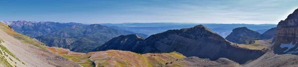 Timpanogos Hiking Trail Landscape Views Uinta Wasatch Cache National Forest — Stock Photo, Image