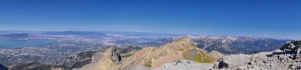 Timpanogos Wandelpad Landschap Uitzicht Uinta Wasatch Cache National Forest Rond — Stockfoto