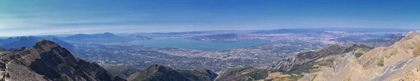 Blick Auf Den Timpanogos Wanderweg Uinta Wasatch Cache National Forest — Stockfoto