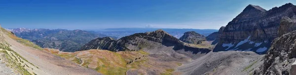 Timpanogos Wandelpad Landschap Uitzicht Uinta Wasatch Cache National Forest Rond — Stockfoto