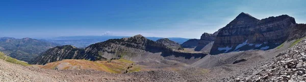 Timpanogos Wandelpad Landschap Uitzicht Uinta Wasatch Cache National Forest Rond — Stockfoto