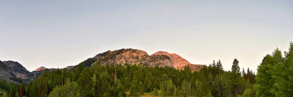 Timpanogos Túraútvonal Táj Kilátás Uinta Wasatch Cache Nemzeti Erdő Körül — Stock Fotó