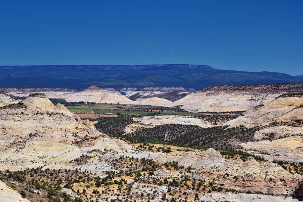 Grand Staircase Escalante National Monument Southern Utah State Route Scenic —  Fotos de Stock