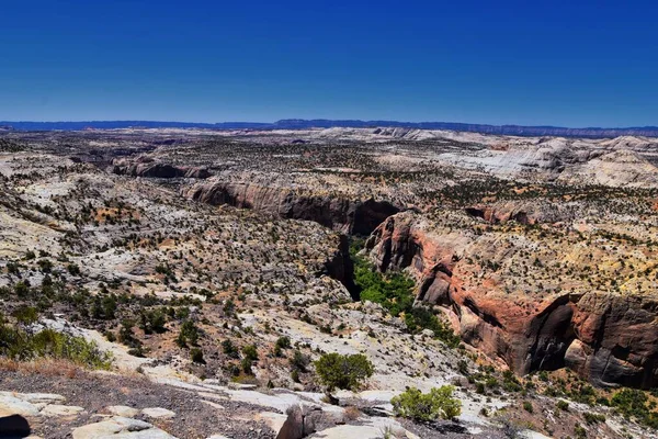 Grand Staircase Escalante National Monument Southern Utah State Route Scenic — Stock fotografie