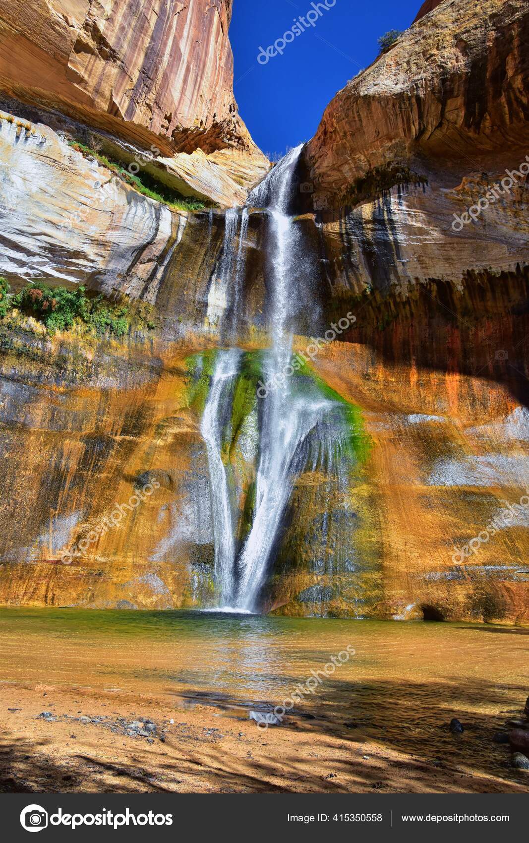Escalante National Park Calf Creek Falls Trail Two Tails Of Calf