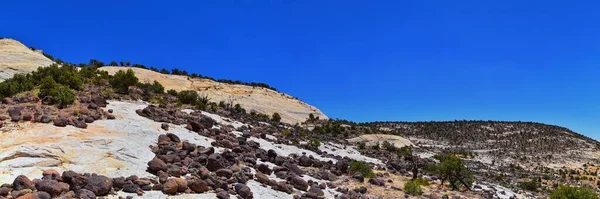 Upper Calf Creek Falls Güney Utah Otoyolda Boulder Escalante Arasındaki — Stok fotoğraf