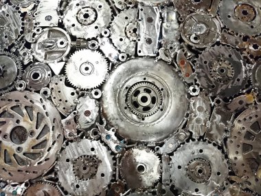 motoru dişli bir soyut sanayi veya makine arka plan, araç kümesi olarak