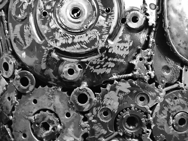 Двигатели Абстрактный Промышленный Машинный Фон Набор Инструментов — стоковое фото