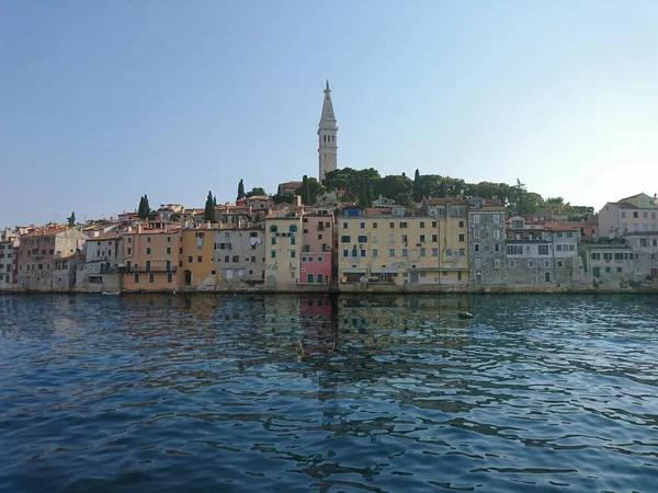 Paysage Istrie Vue Sur Les Belles Aires Repos Européennes Croatie — Photo