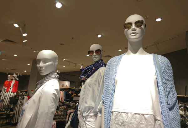  shopping mall of a modern city 